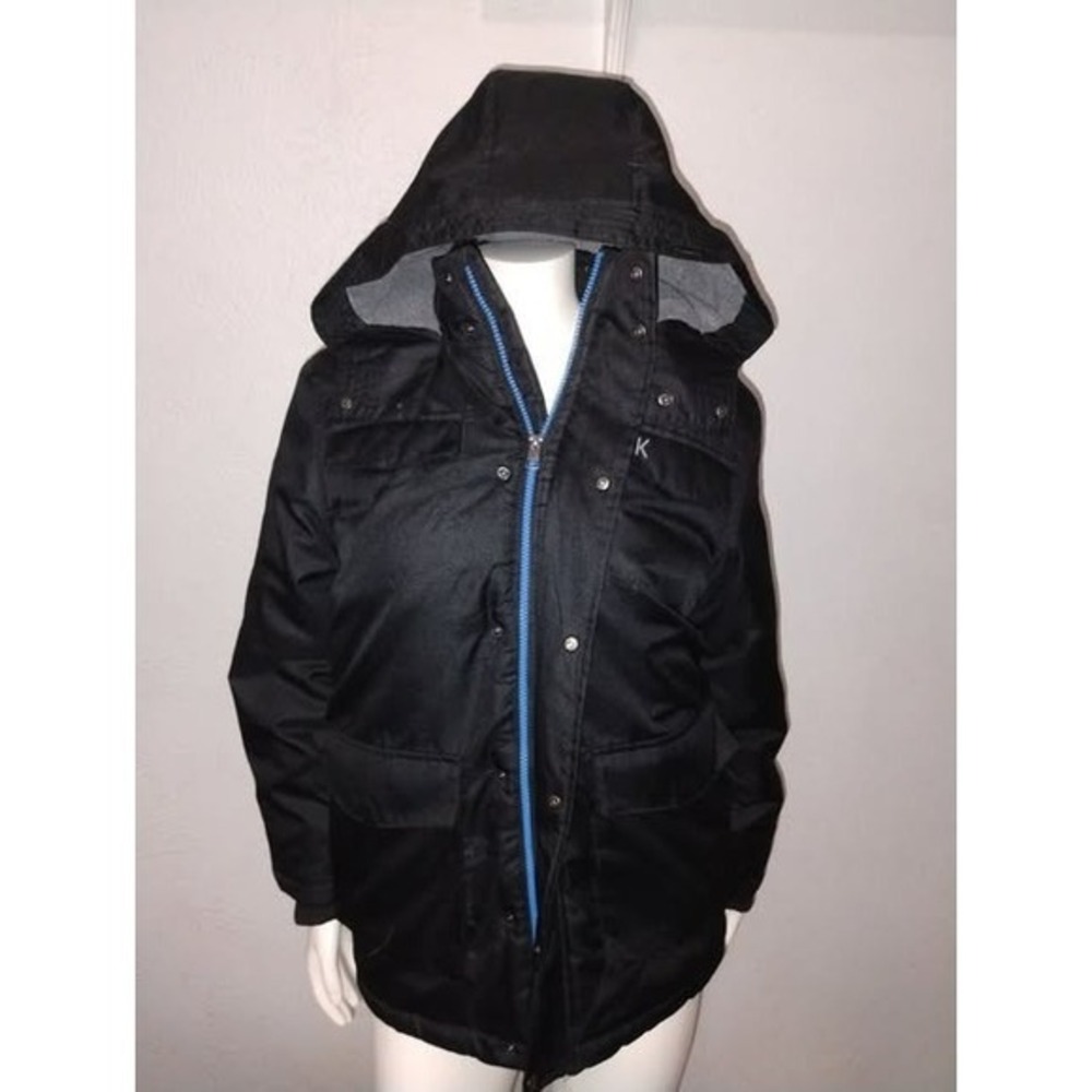 Calvin‎ Klein Jeans Boys' Winter Hooded Fleece Lined Full Zip Coat - Sz 10/12